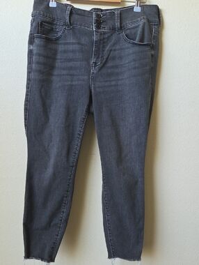 Torrid Black Jegging Super Soft Jeans Size 14 Raw Hem